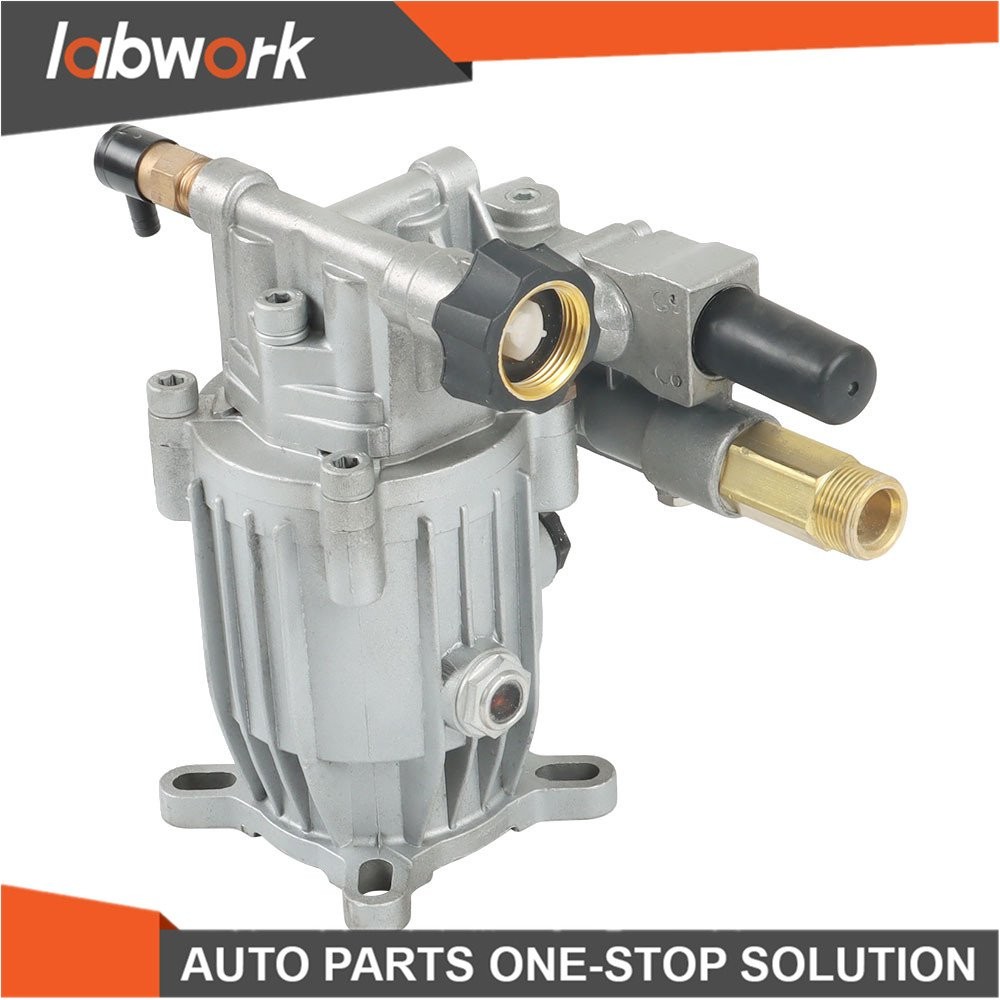 Labwork Pressure Washer Pump 3/4 HorizShaft MAX 3000 PSI 2.5 GPM Oil Sealed