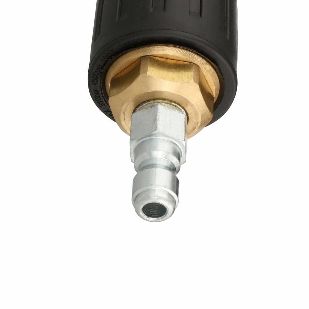 DEWALT Universal Turbo Nozzle w/ QC Connections for Hot/Cold Water 4500 PSI