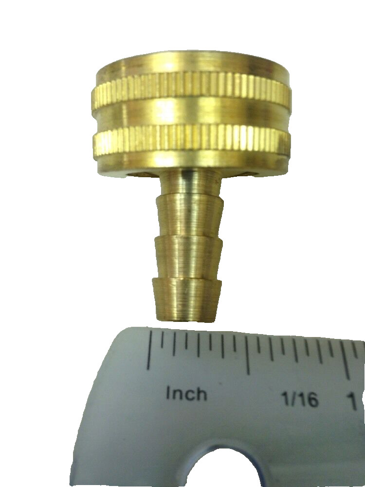 Female Garden Hose Fitting FGH To 3/8″ Barb Adaptor 8.705-091.0