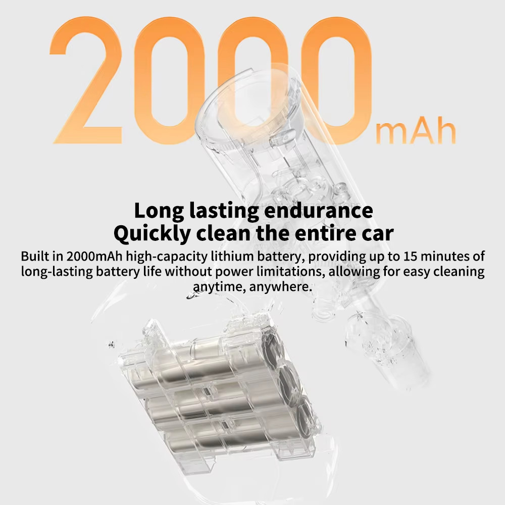 Original Mijia Wireless Car Washer 2 160L/H Large Water Volum Efficient Flushin