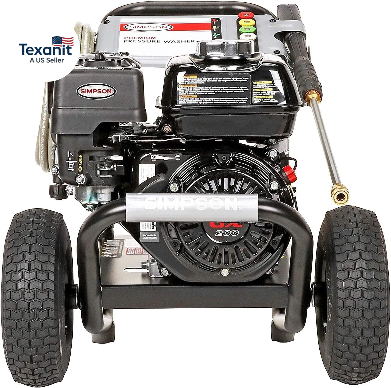 Cleaning PS3228 Powershot 3300 PSI Gas Pressure Washer, 2.5 GPM, Honda GX200 Eng