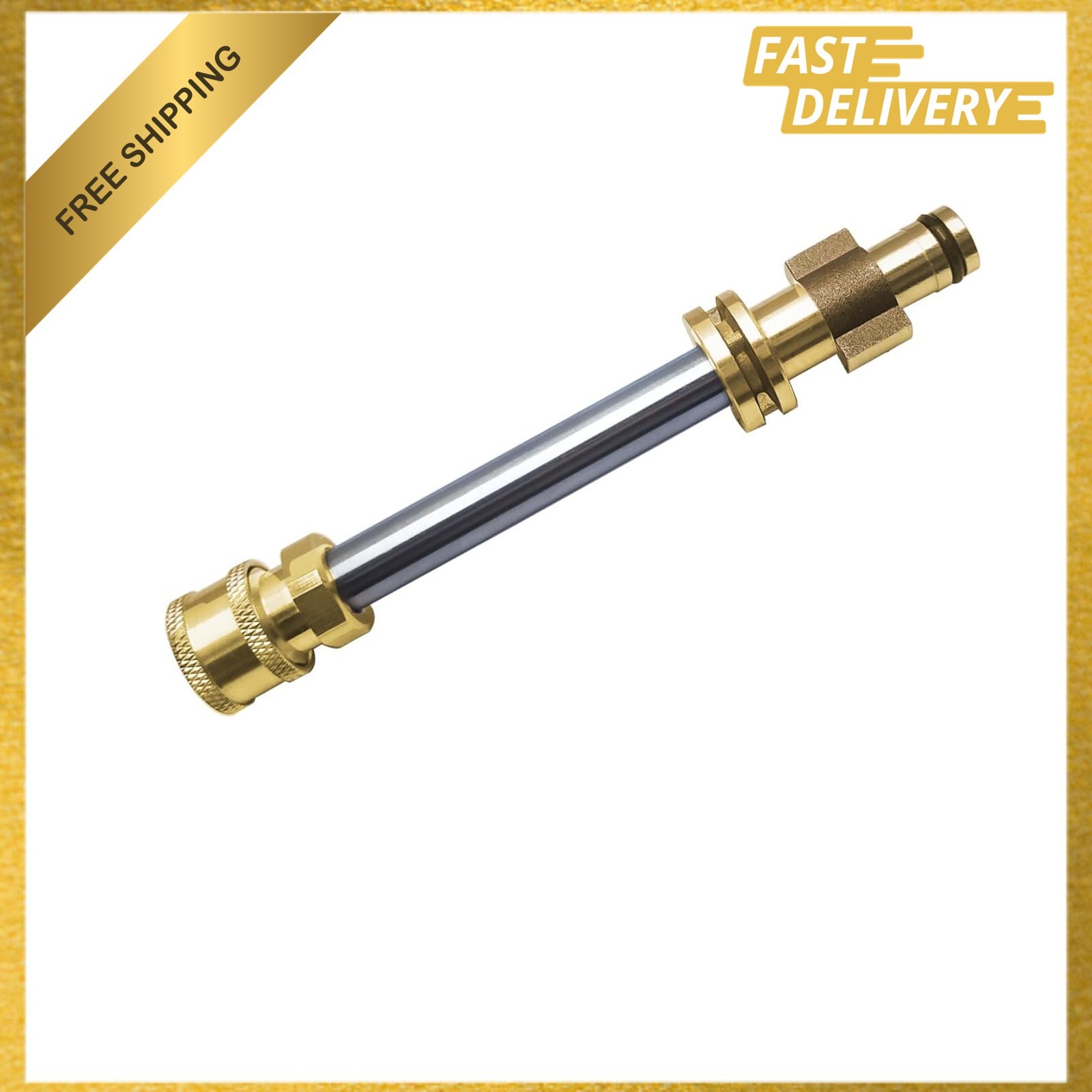 1/4 Inch Quick Connector Pressure Washer Adapter Brass Stainless Steel