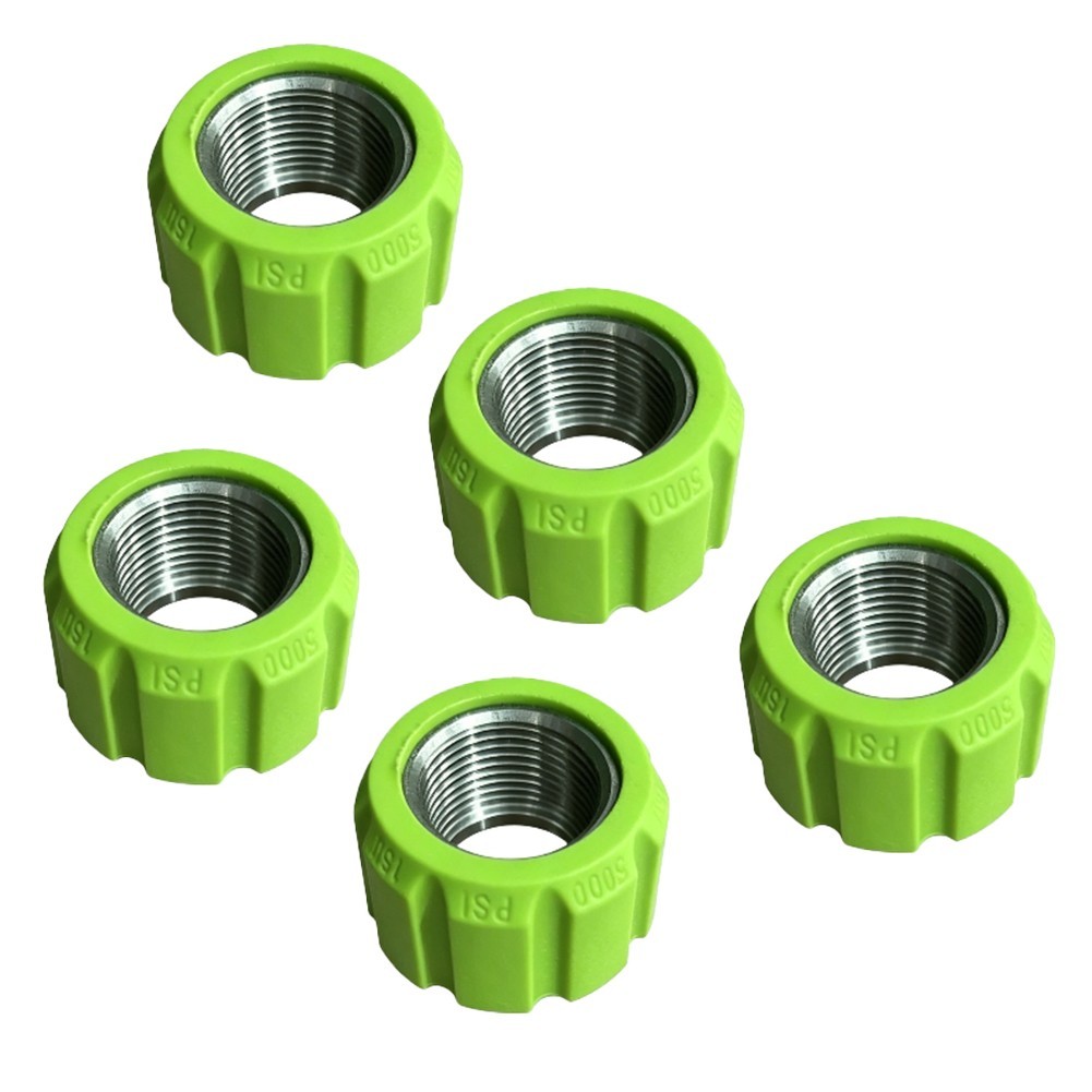Green Plastic Knob Ring Nut for Foaming Pot – Bubble Foaming Pot Accessory Set