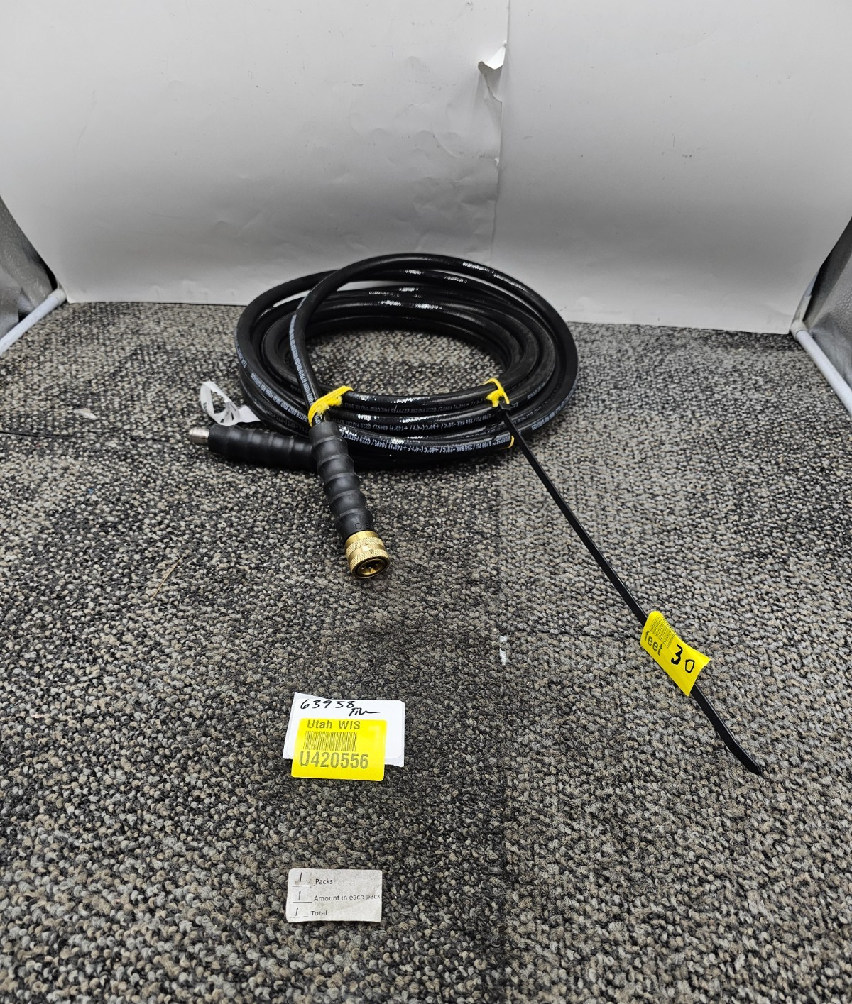 MORFLEX 3700 PSI 30 ft. Pressure Washer Extension Hose For Cold Water 6779745