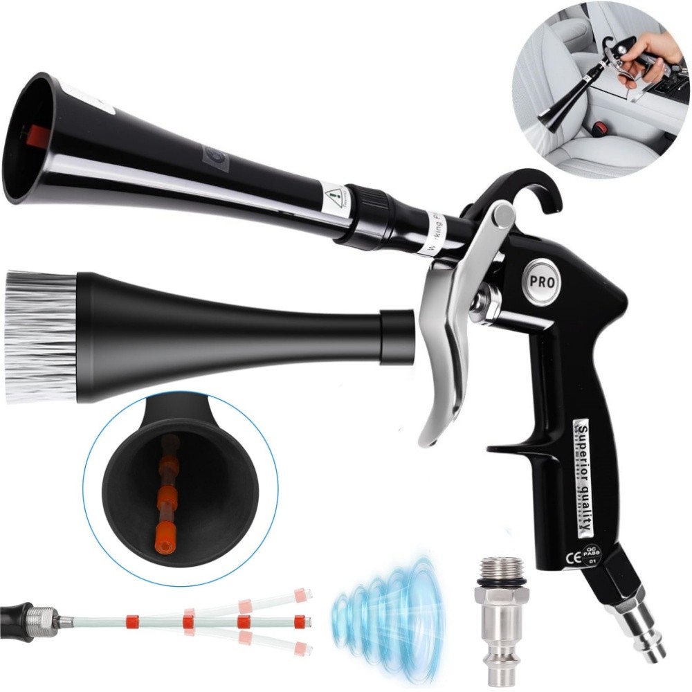 High-Pressure Car Cleaning Gun – Interior Dryer & Air Blow Tool for Detailing