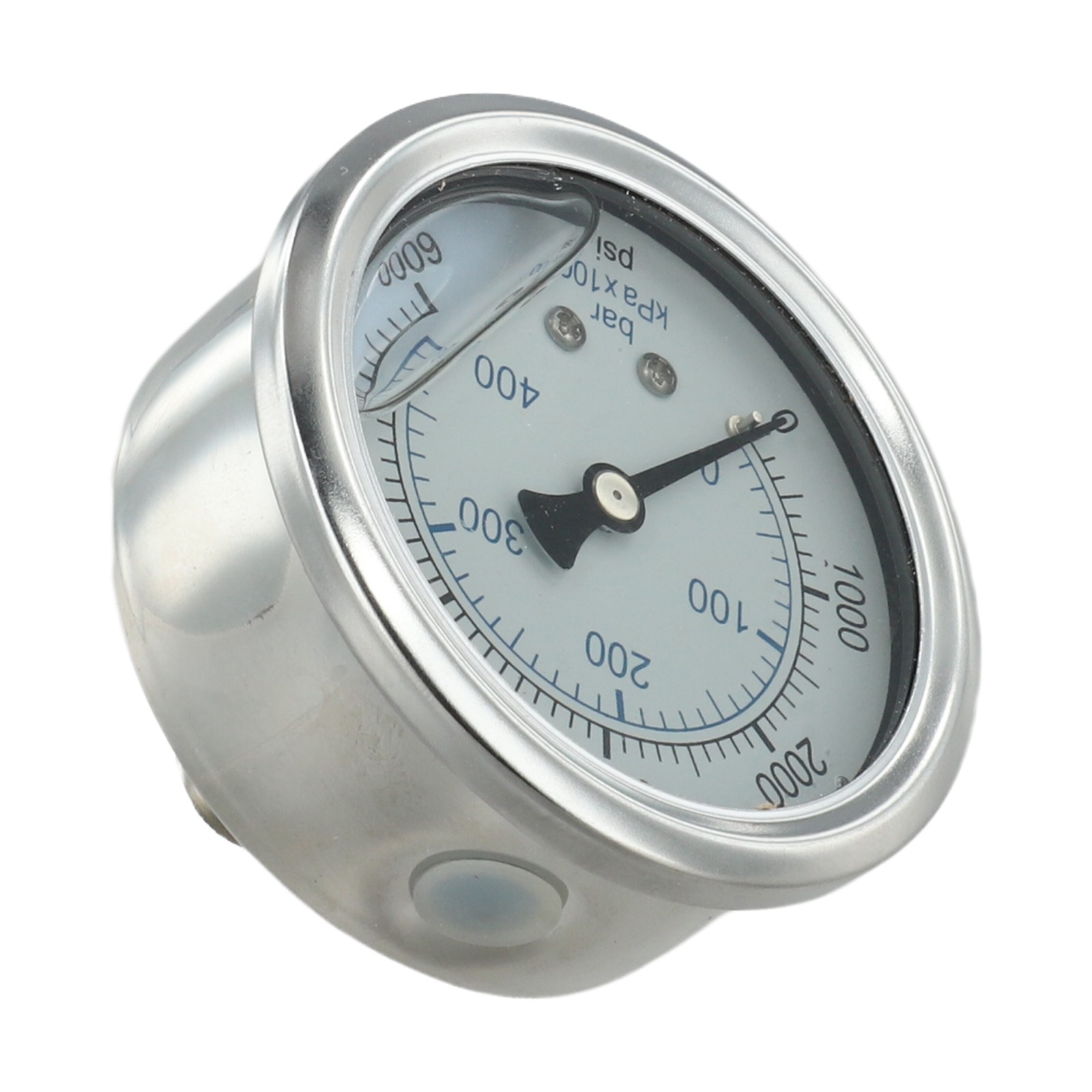 Robust M14x15 Threaded Pressure Washer Pressure Gauge 0 400 Bar/6000 Psi