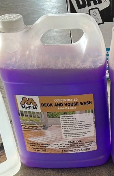 NEW AW-4034-0026 Gallon Deck & House Pressure Power Washer concentrate MI-T-M