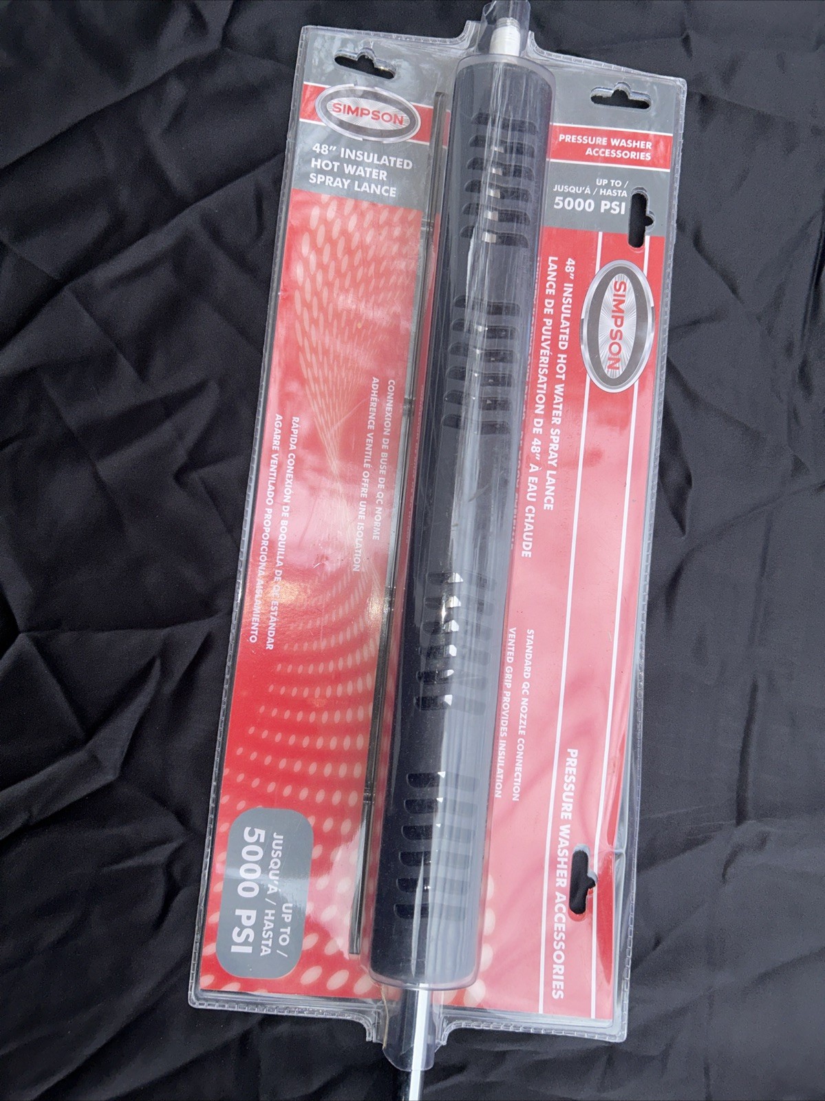 Simpson Up To 5000 Psi 48” Insulated Hot Water Spray Lance
