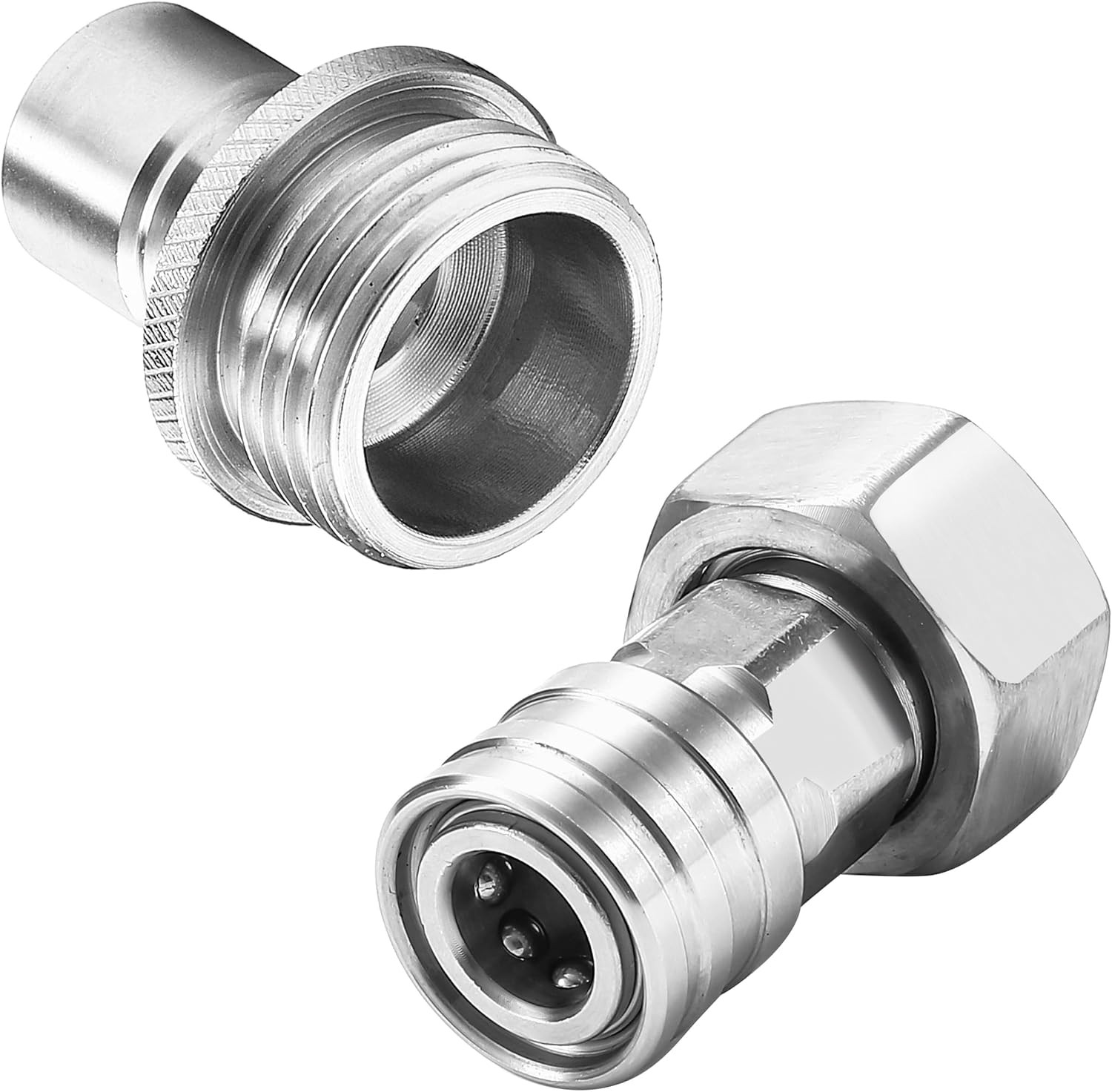 Garden Hose to Pressure Washer Adapter, 3/4” GHT Female to 1/4” Quick Connect…