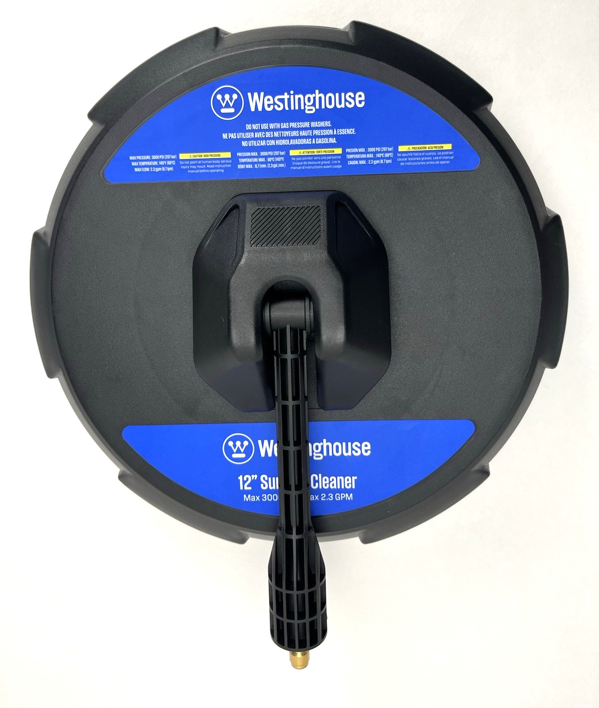 Westinghouse 12″ Surface Cleaner Max 3000PSI 2.3GPM Pressure Washer Attachment