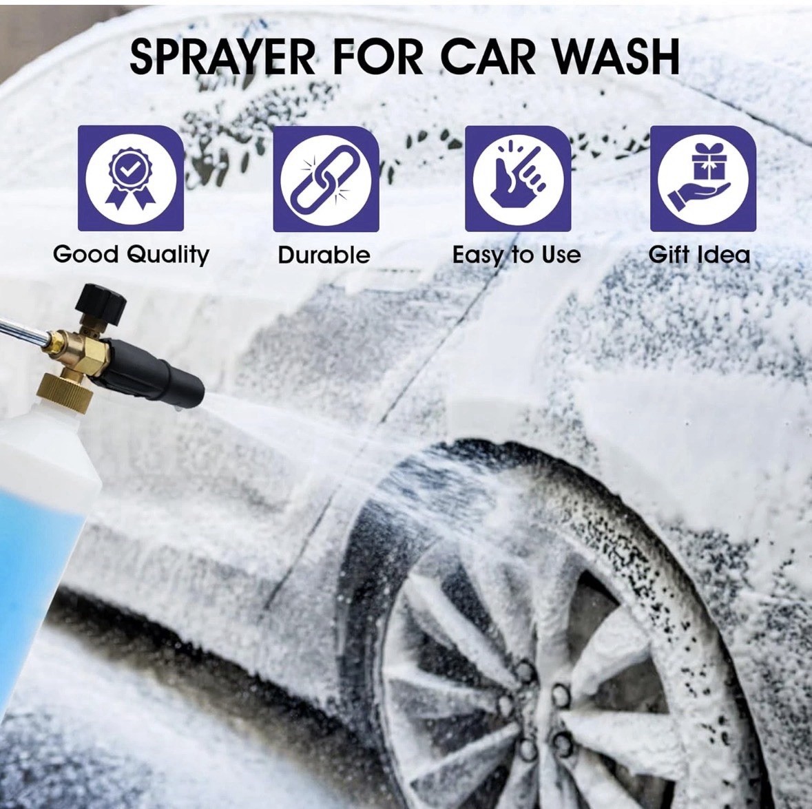 SM Arnold Speedy Super FOAMER – Multi-Purpose Foam Cannon for Cleaners