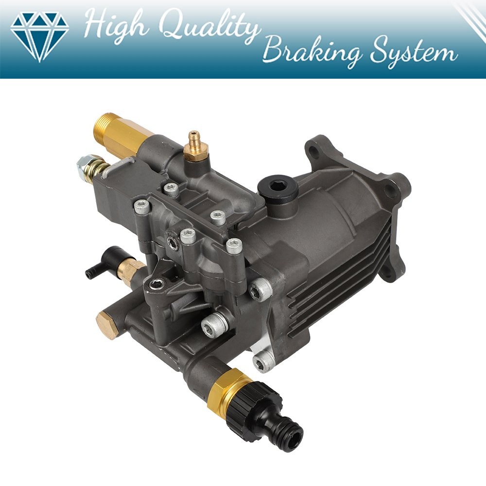 3/4 Inch Shaft Horizontal Pressure Washer Pump Water Pump 3000 PSI 2.5 GPM