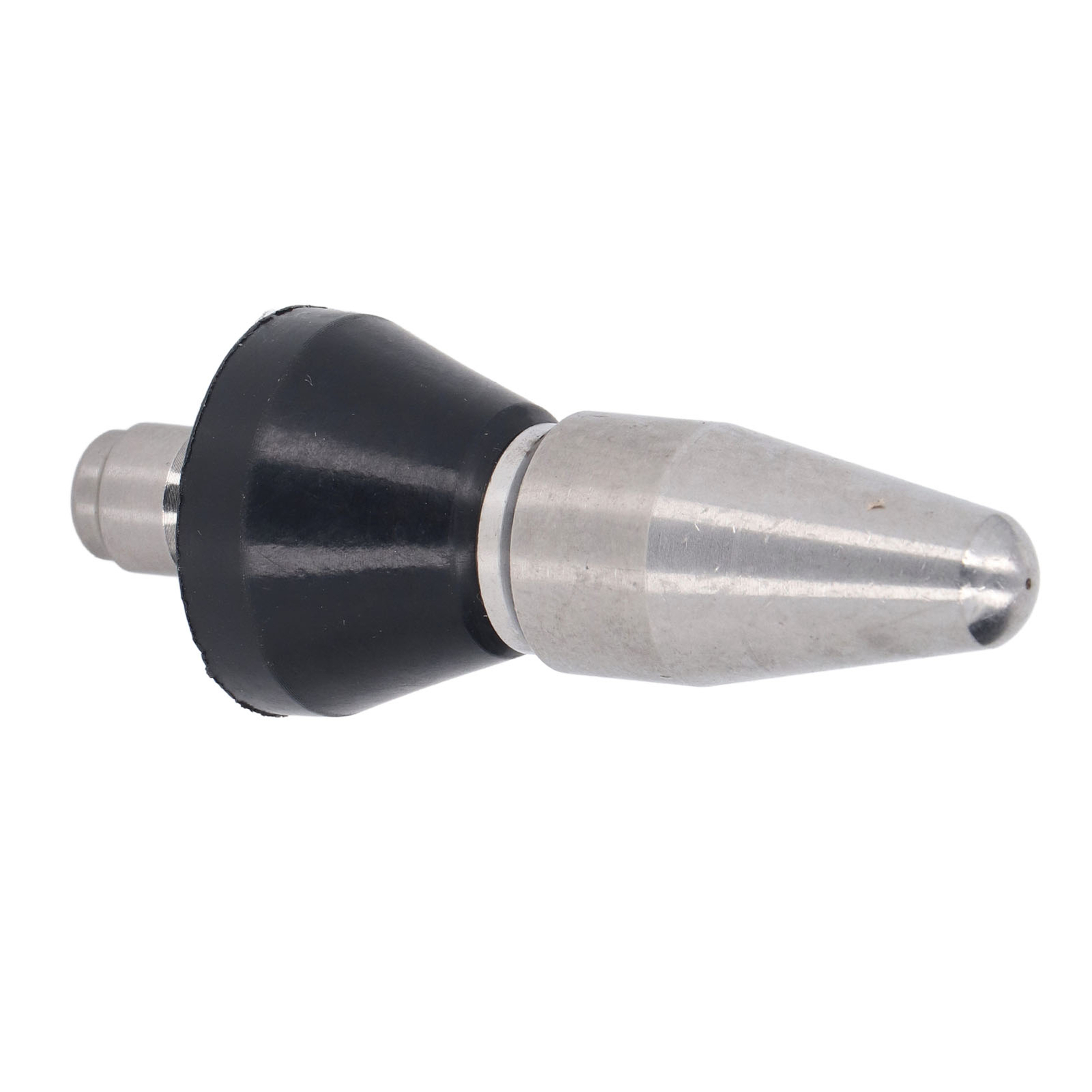 Pressure Washer Nozzle Pointed 5000PSI Large Head Rear 3 Holes 1/4in NPT
