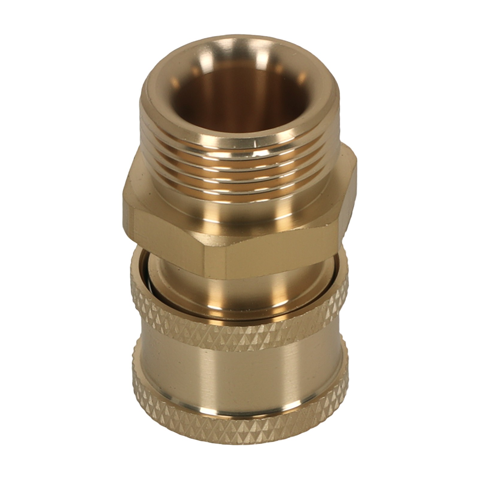 2x M22-14mm Female to 1/4″ Quick Connect Male Pressure Washer Fitting 5000PSI