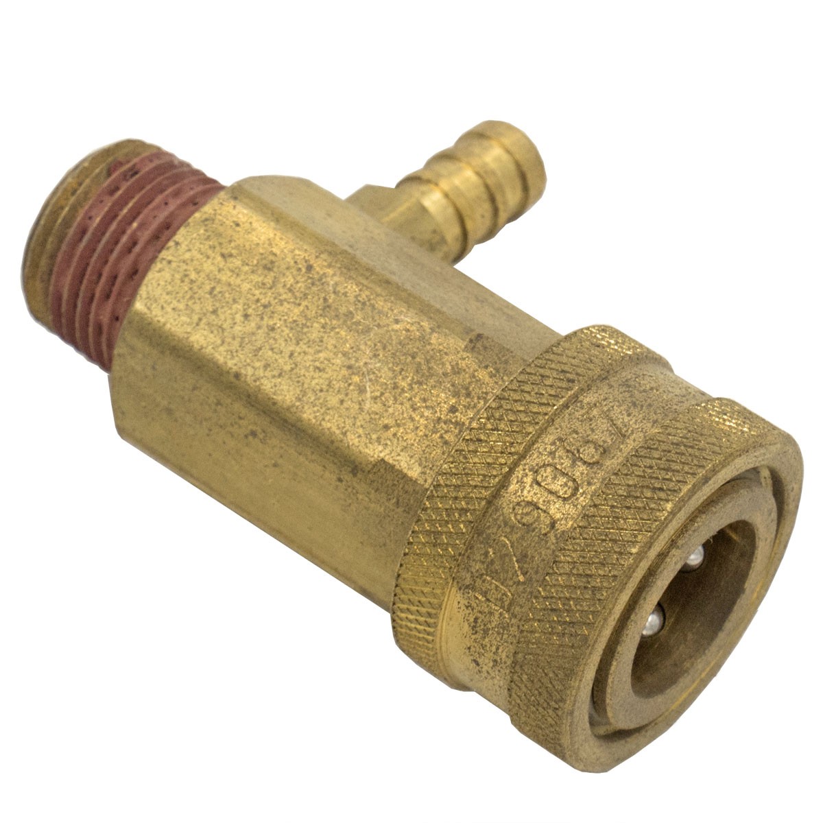 Misc Pressure Washer Parts Brass injection 3/8″M 3/4″ coupler PW-Fit-Soap-QC-38