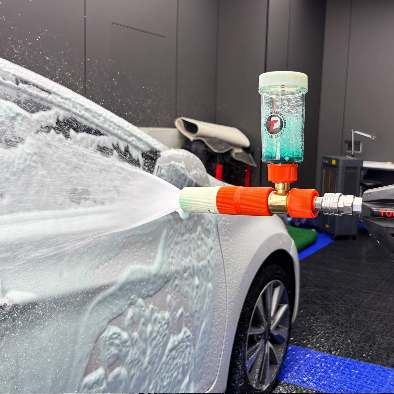 Tool Daily Pressure Washer Foam Cannon, Original Soap Foam Cannon for Car Was…