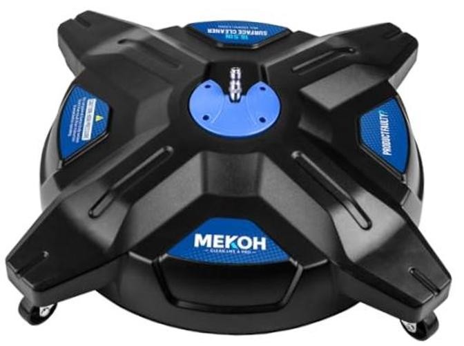 16.5” Pressure Washer Surface Cleaner, Large Lightweight Driveway Black