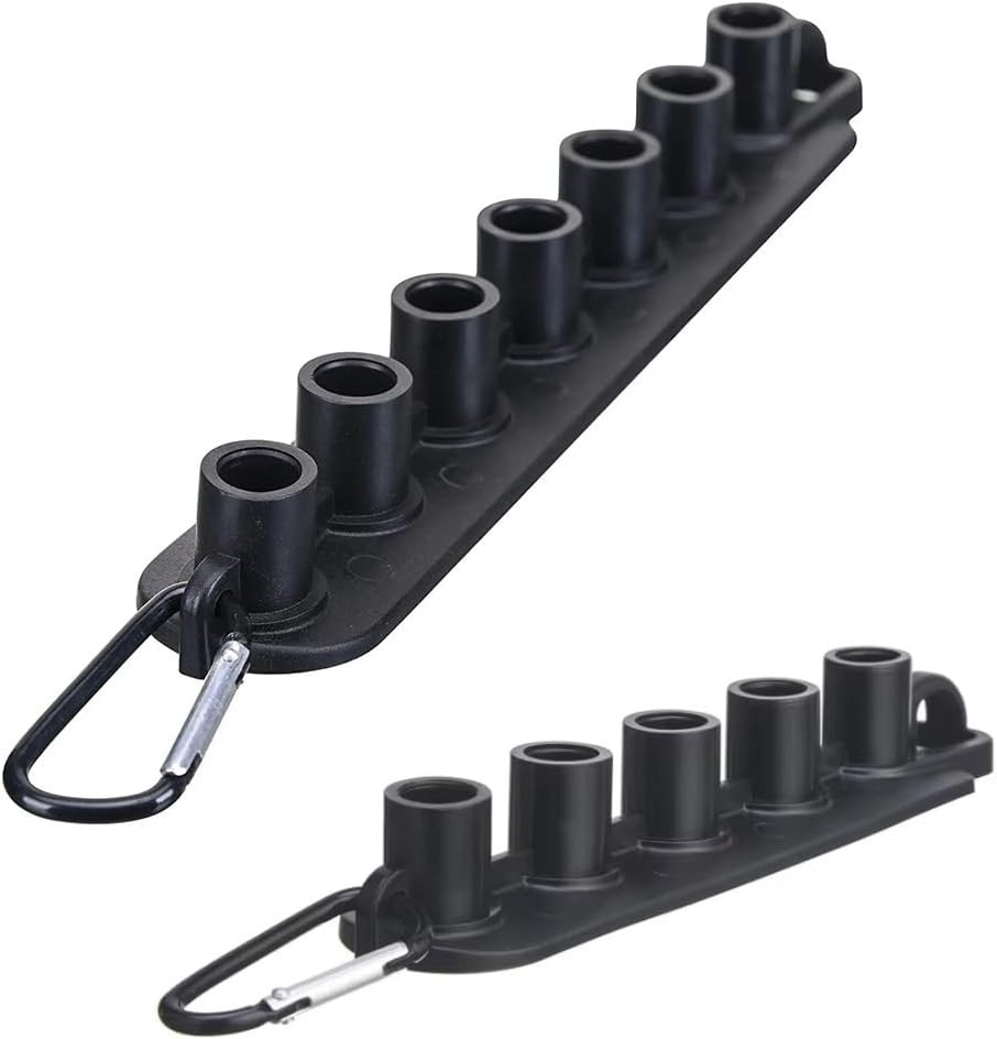 2 Pack Pressure Washer Nozzle Holder Holds 5/7 Spray Tips Storage Organizer Cart