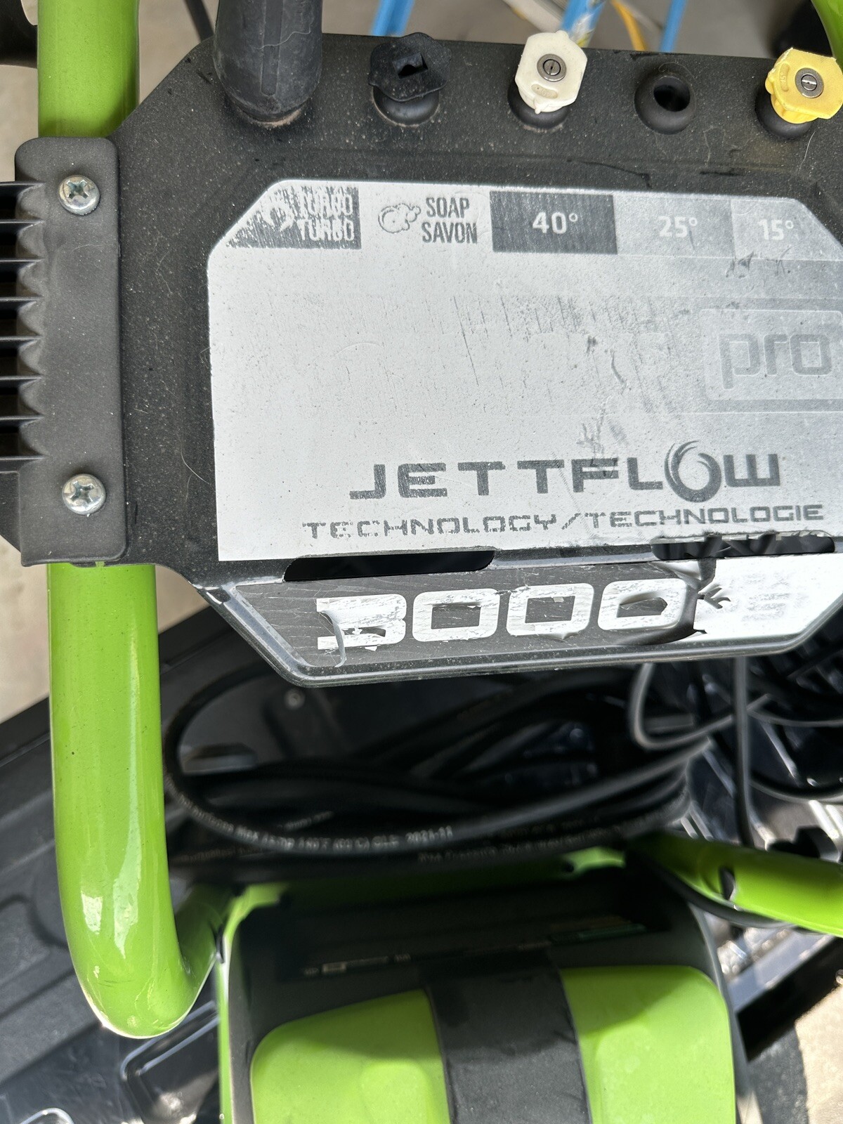 GreenWorks Pro 3000PSI 2.0 GPM Brushless Electric Pressure Washer GPW3000 🆕