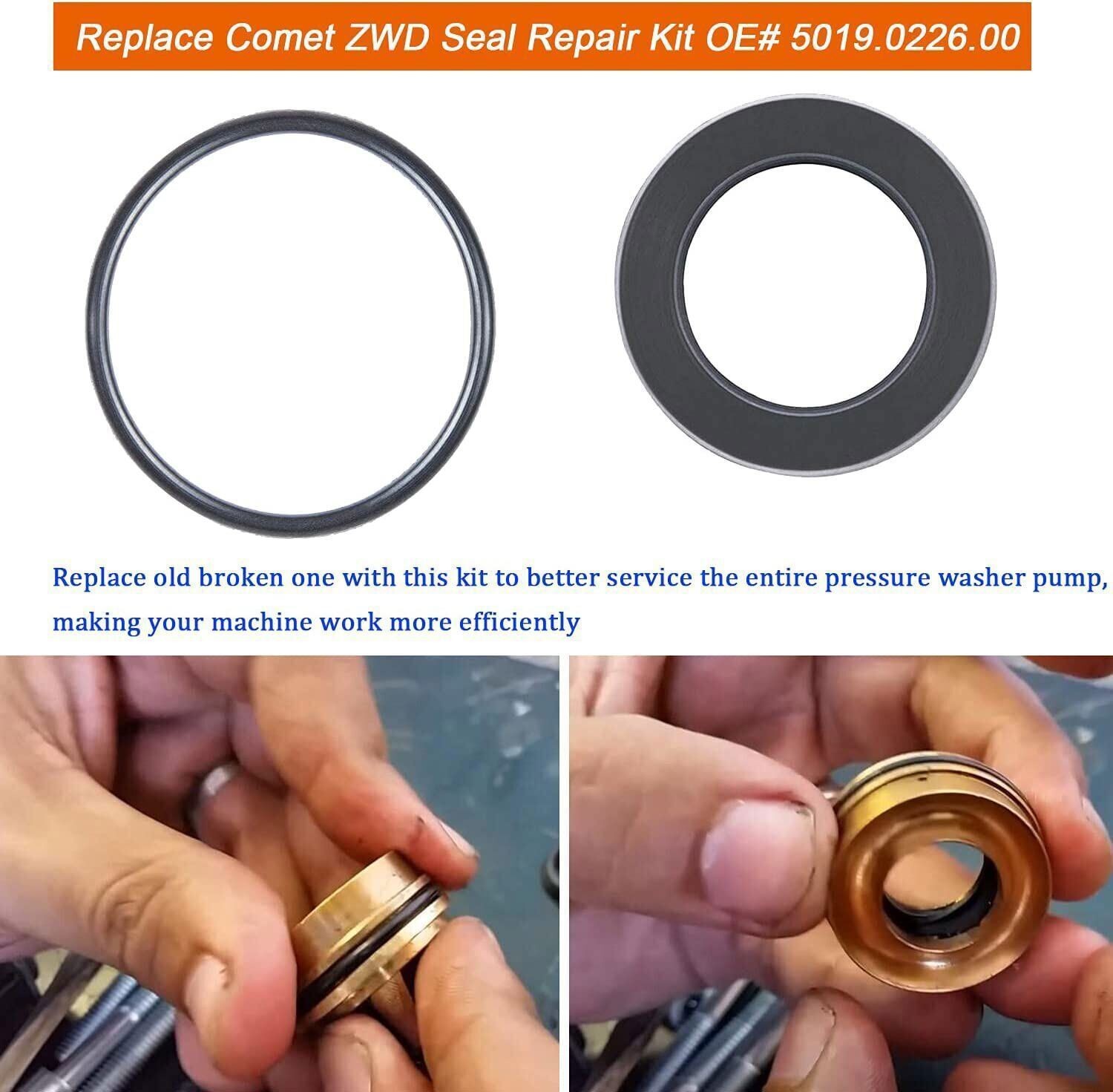 5019006400 Water Seals Repair Kit for ZWD ZWDK Series 15MM Pressure Washer Pumps