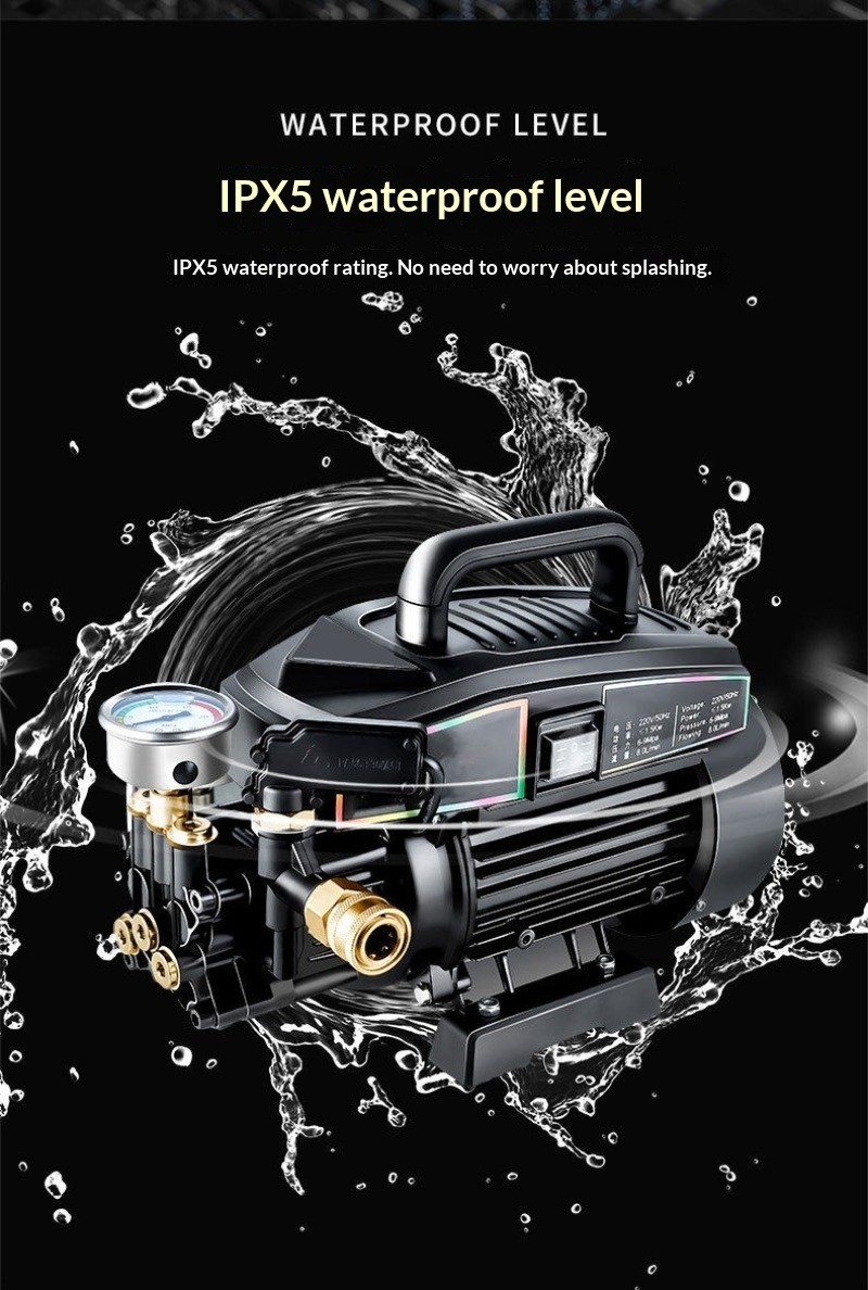 H9 High-Pressure Car Wash Machine Portable 220V Household Car Wash Wonder