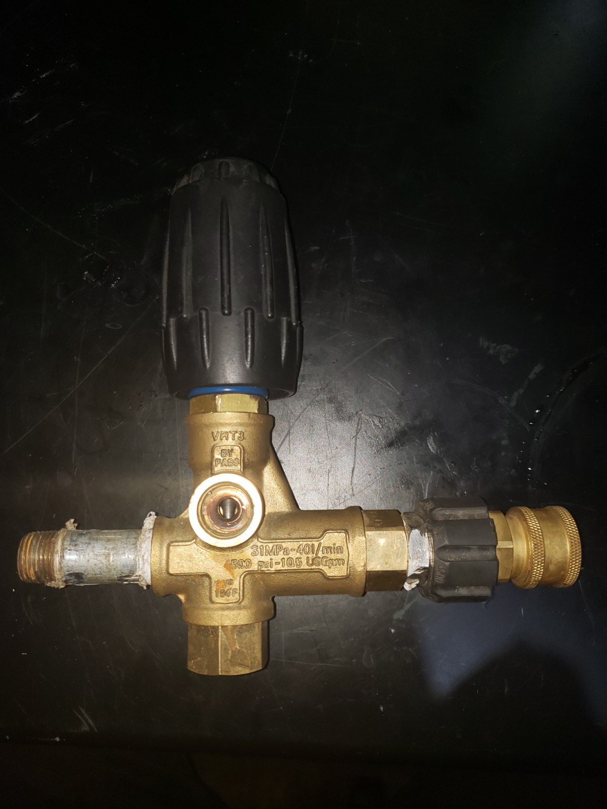 Annovi Reverberi VRT3-310 Unloader Valve 4500PSI 10.5 GPM