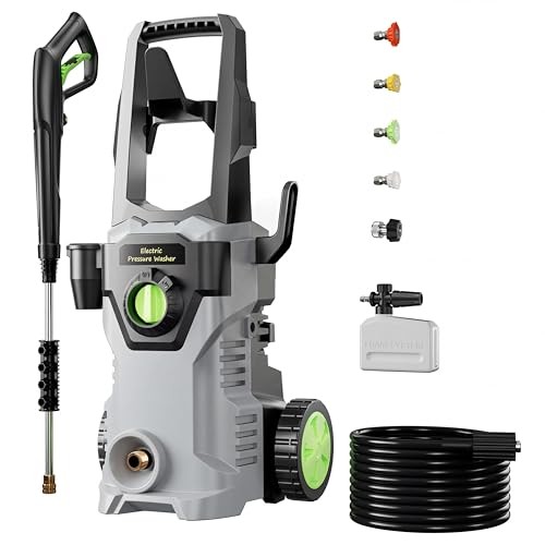 Etoolab Portable Power Washers, High Pressure Cleaning Machine – Gray