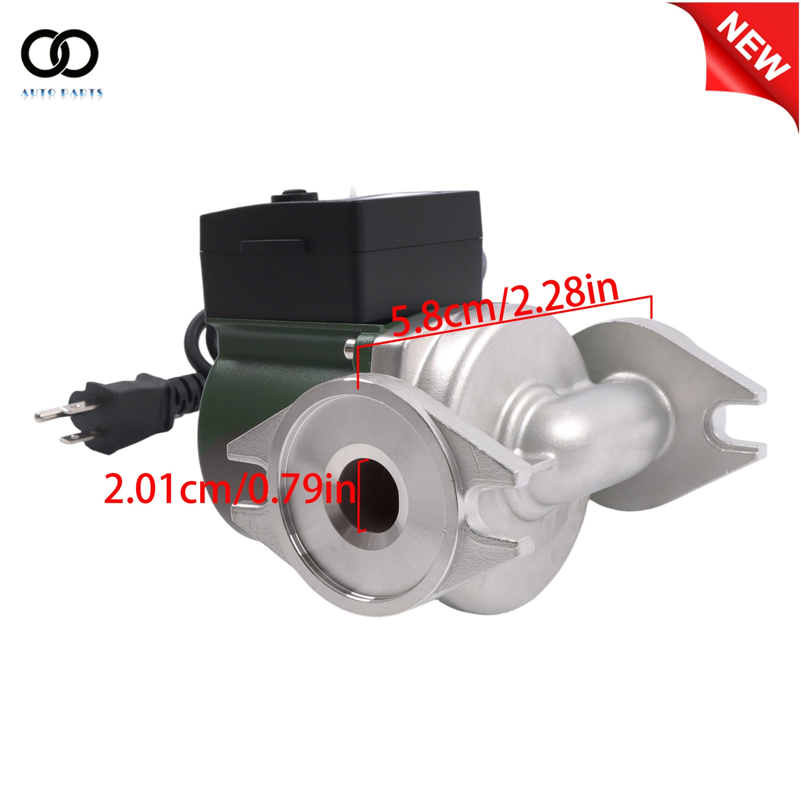 1/8HP 115V 10GPM Flanged High Velocity Cartridge Circulator Pump Replace# 009SF5