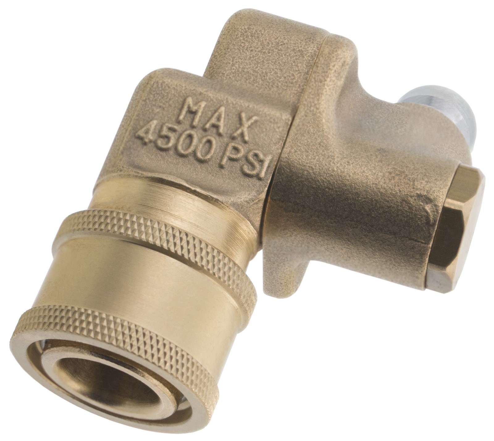 Erie Tools Pressure Washer Pivoting 1/4″ Quick Connect Coupler 4500 PSI