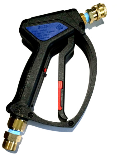 M22-15mm TWIST CONNECT- MTM SG 28 PRESSURE WASHER GUN W / 3.0 Tip Set (5pc)