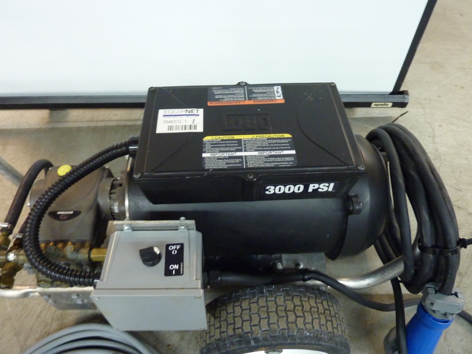 Mi-T-M JP Portable Electric Pressure Washer 3000 PSI 8HP 3.9 GPM 1PH (32216)