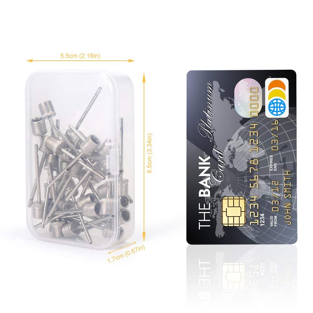 35pcs Air Pump Needle,Air Inflation Needle for Basketball,Soccer Ball,Volleyball