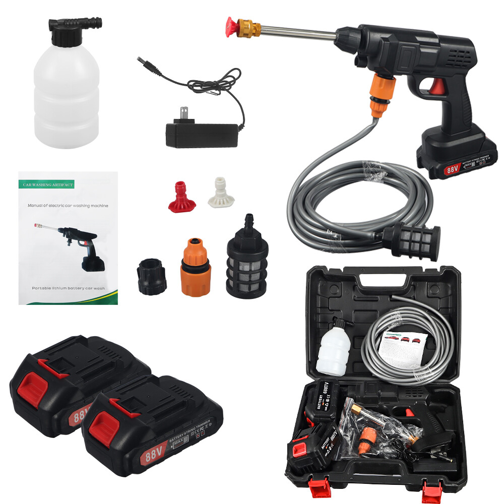 High Pressure Portable Tool Set Easy Convenient For Car Washing Cordless Design