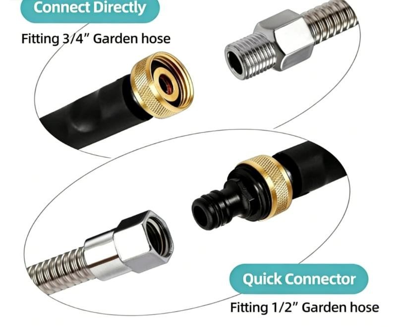Upgraded 2026 Jet Nozzle For Power Washer: 2-in-1 High Pressure Wand For All