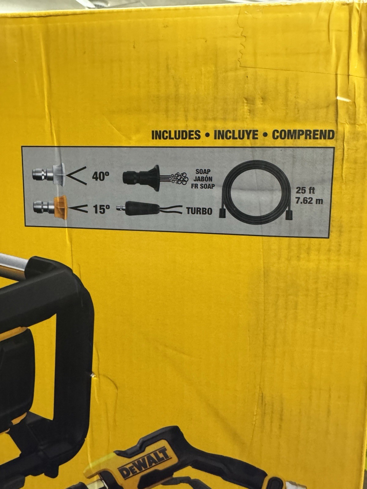 💥NEW SEALED BOX💥DEWALT DWPW2100 1.2gal 2100 PSi COLD WATER PRESSURE WASHER