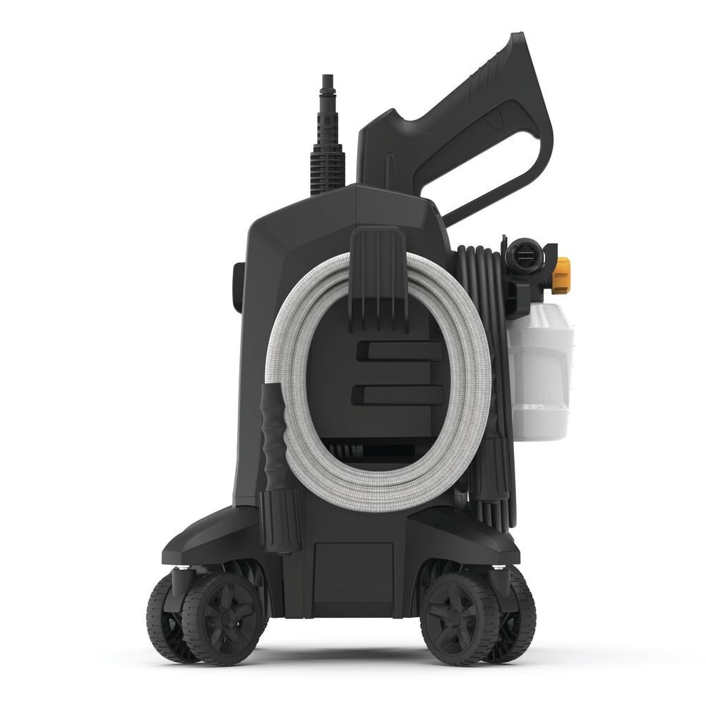 1900 PSI 1.2 GPM 13 Amp Corded Electric Mobile Pressure Washer w/ Detergent Tank
