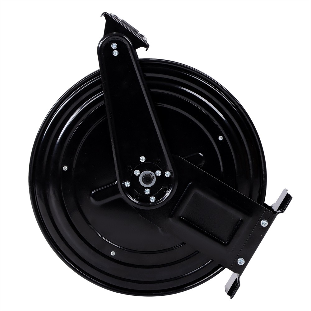 Auto-Retractable Pressure Washer Hose Reel 50FT x 3/8″ 4000 PSI Heavy Duty
