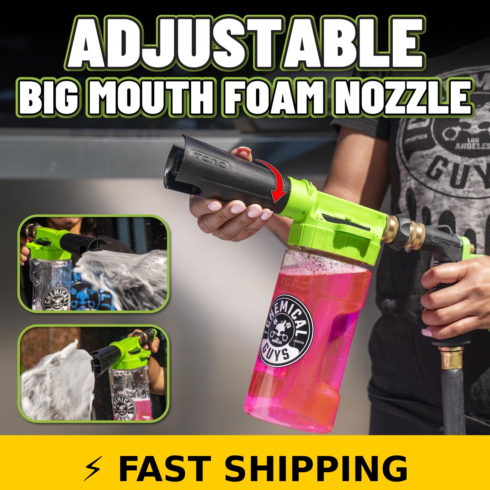 Chemical Guys TORQ Foam Blaster 6 – Foam Cannon for Garden Hose