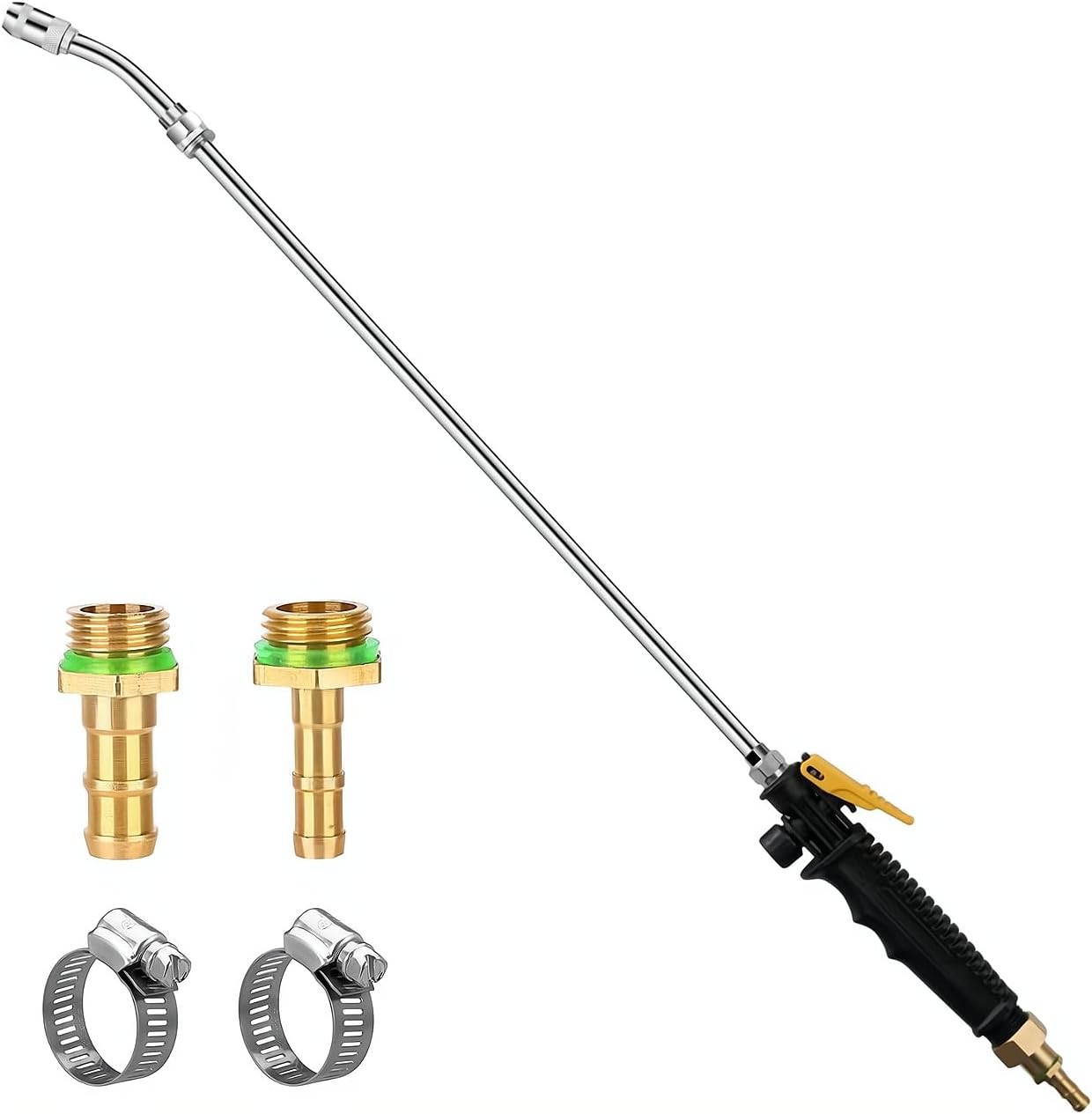 29 inches (L) x 4 (W) x 1.5 (H), 29 Inches Sprayer Wand – 1/4″ & 3/8″ Barb