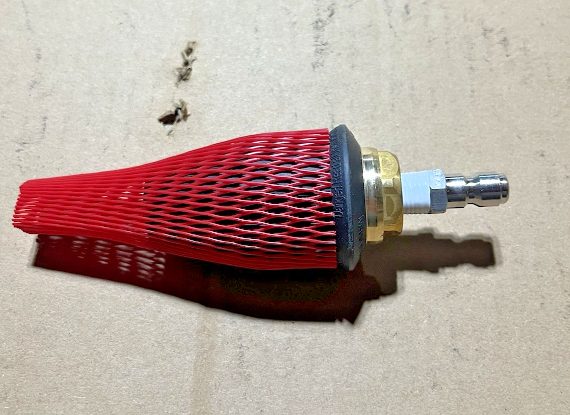 #5.5 Orfice Pressure Washer Turbo Nozzle 1/4” Stainless Steel Plug NPT