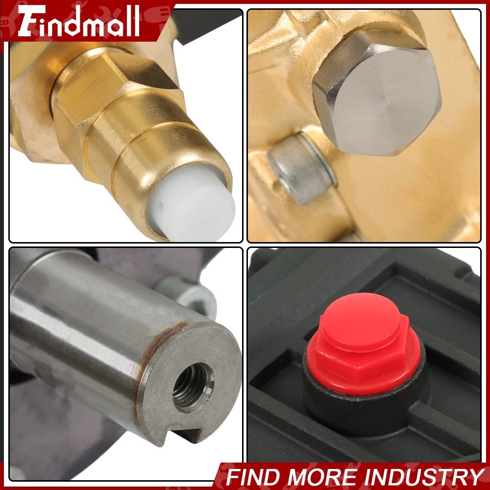 findmall 4.9GPM Pressure Power Washer Pump 24mm Solid Shaft Belt Drive 3600 PSI