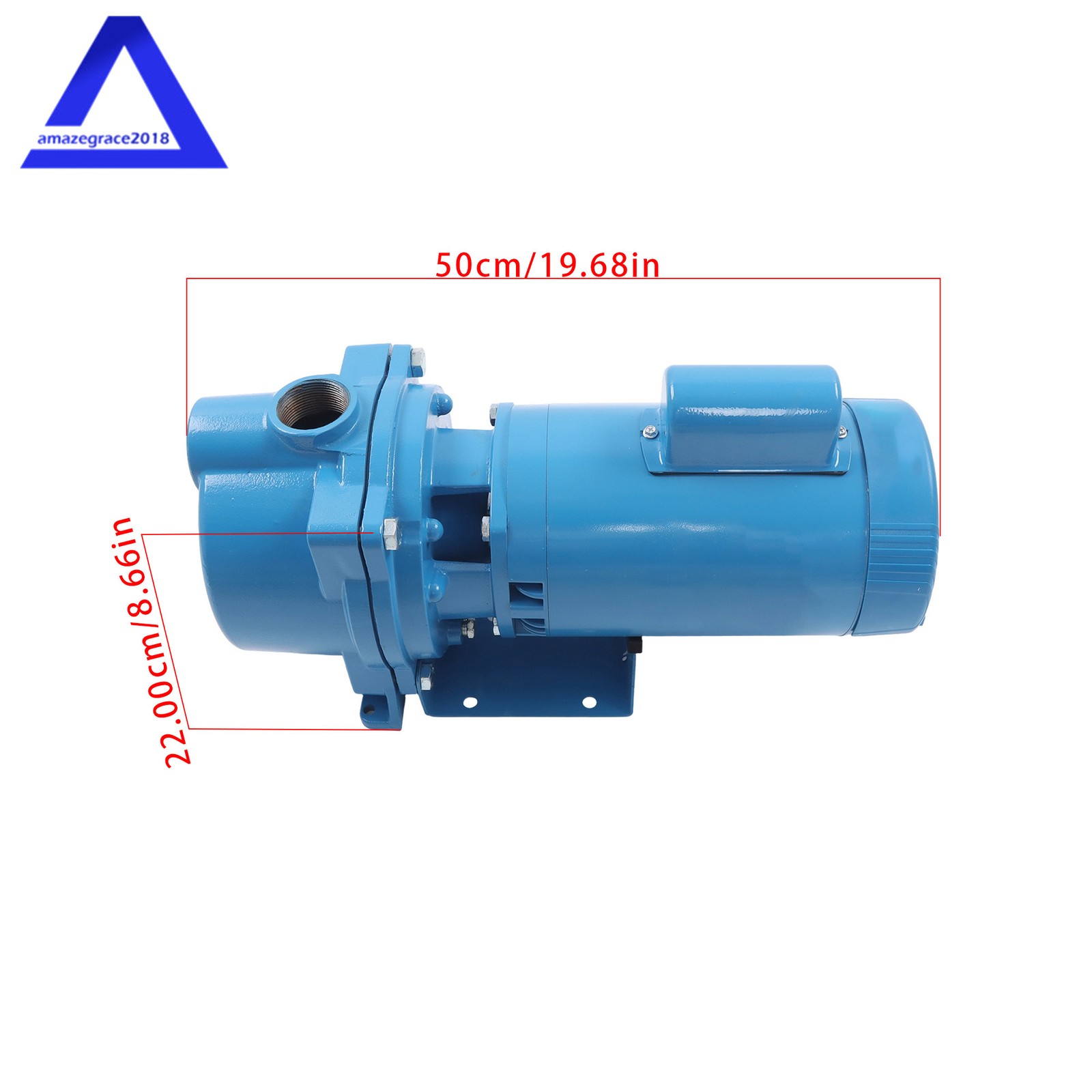 GT20 Single Phase 230V Self-Priming Irrigation Sprinkler Pump Self Priming 2 HP