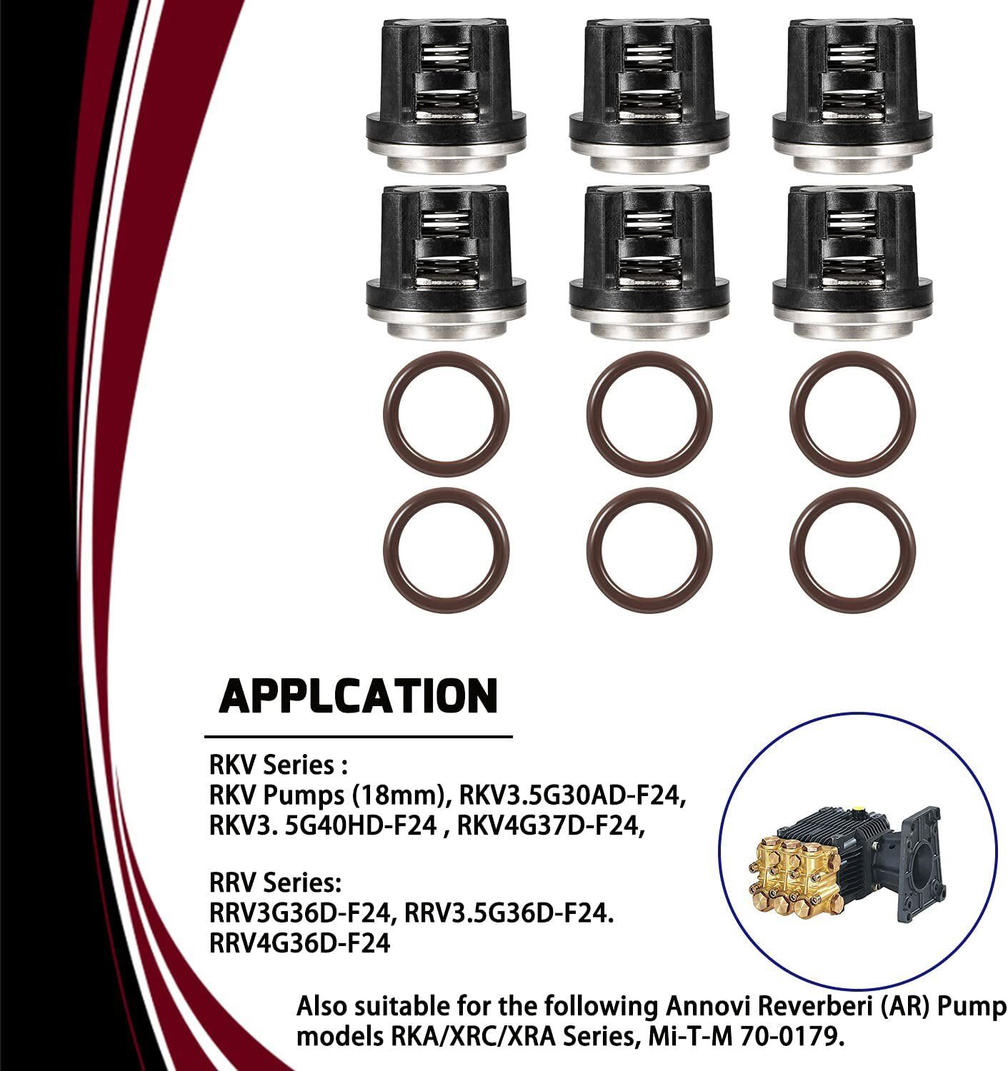 AR1828 Water Pump Check Valves Kit & AR1857 Pressure Washer For Annovi Reverberi