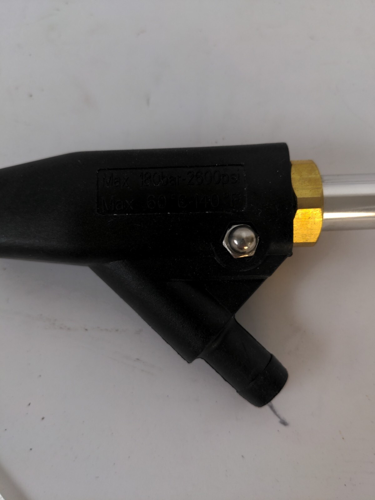 PRESSURE WASHER WAND MAX 180BAR-2600PSI