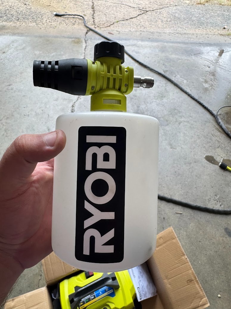 Ryobi 1.8GPM Automotive High Flow Pressure Washer – RY14AM12