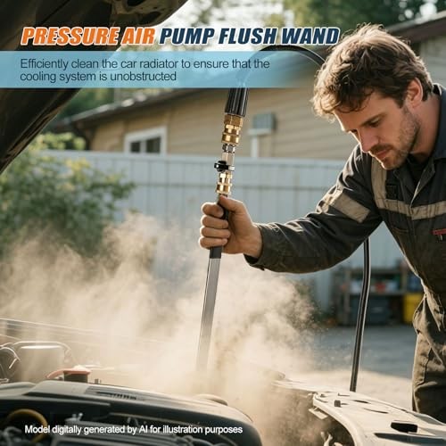 40 Inch Pressure Washer Radiator Cleaning Wand, Car Radiator 40IN(100CM)