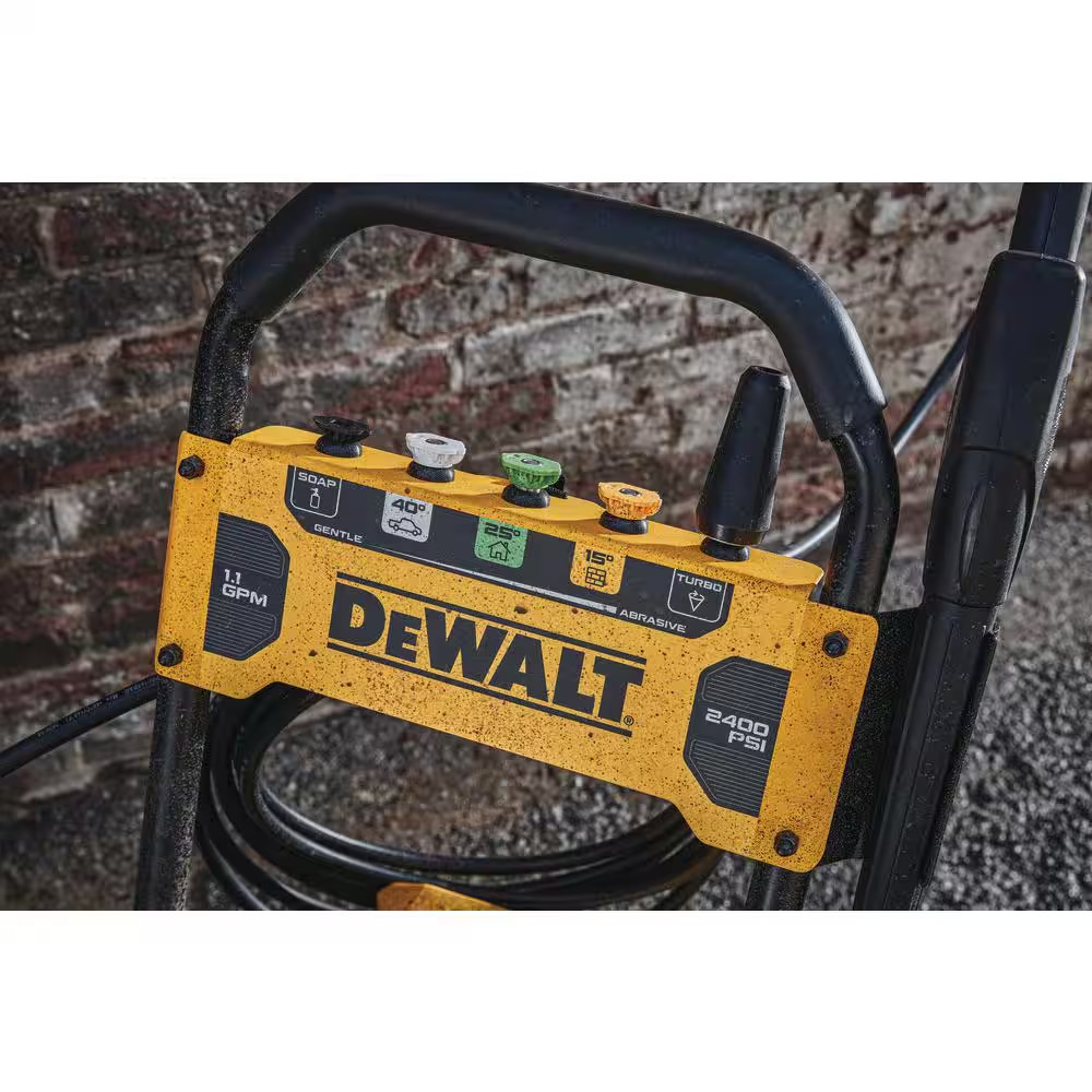 2400 PSI 1.1 GPM Cold Water Electric Pressure Washer