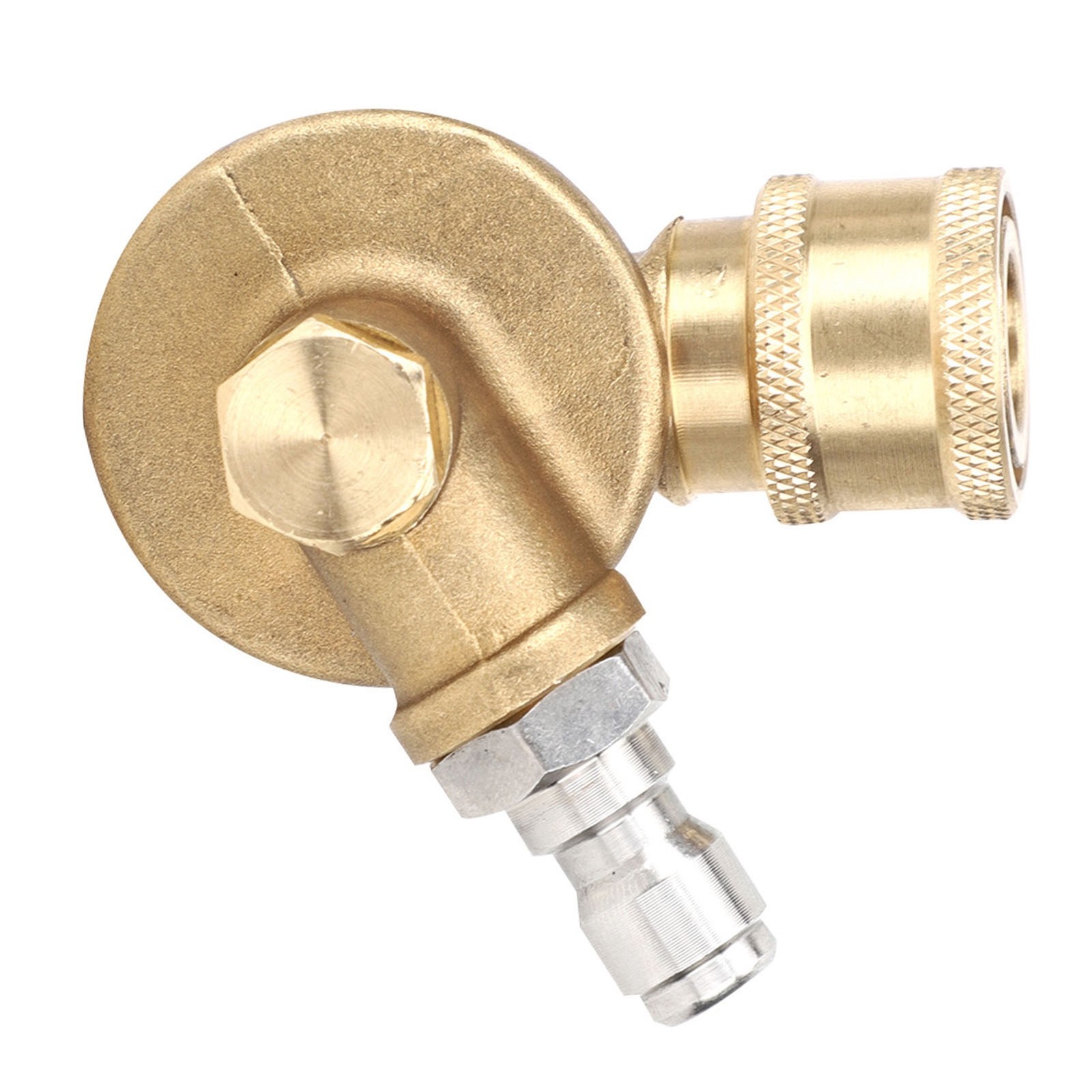 Spray Nozzle Brass Nozzle Tip 1/4 Inch Quick Plug Adjustable 240° For 7