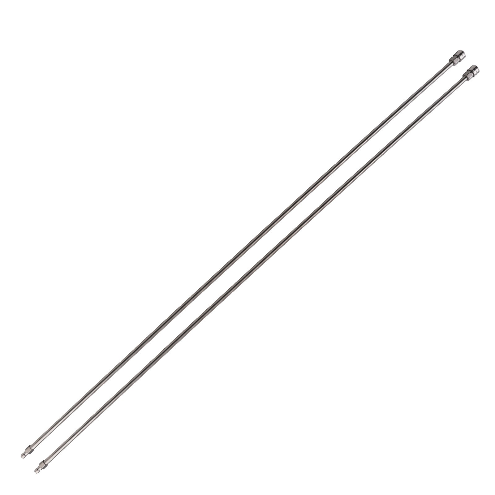 2x 60in Power Washer Extension Bar 304 Stainless Steel 1/4″ Quick Connect