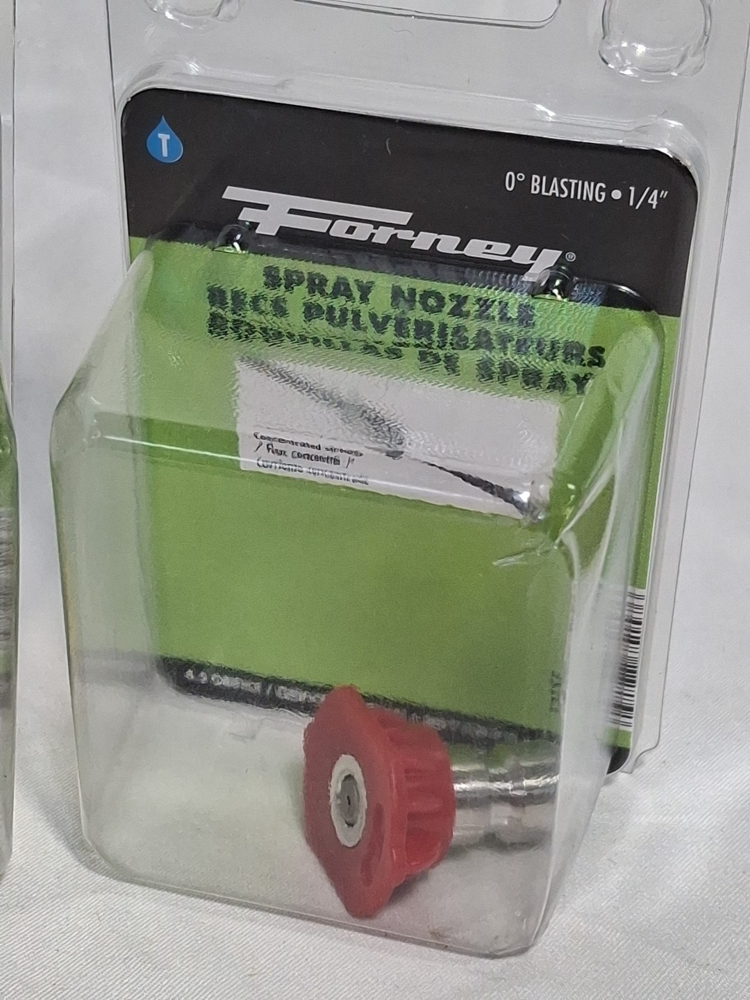 Forney QUICK CONNECT Pressure Washer Spray Nozzle, You CHOOSE Color and °